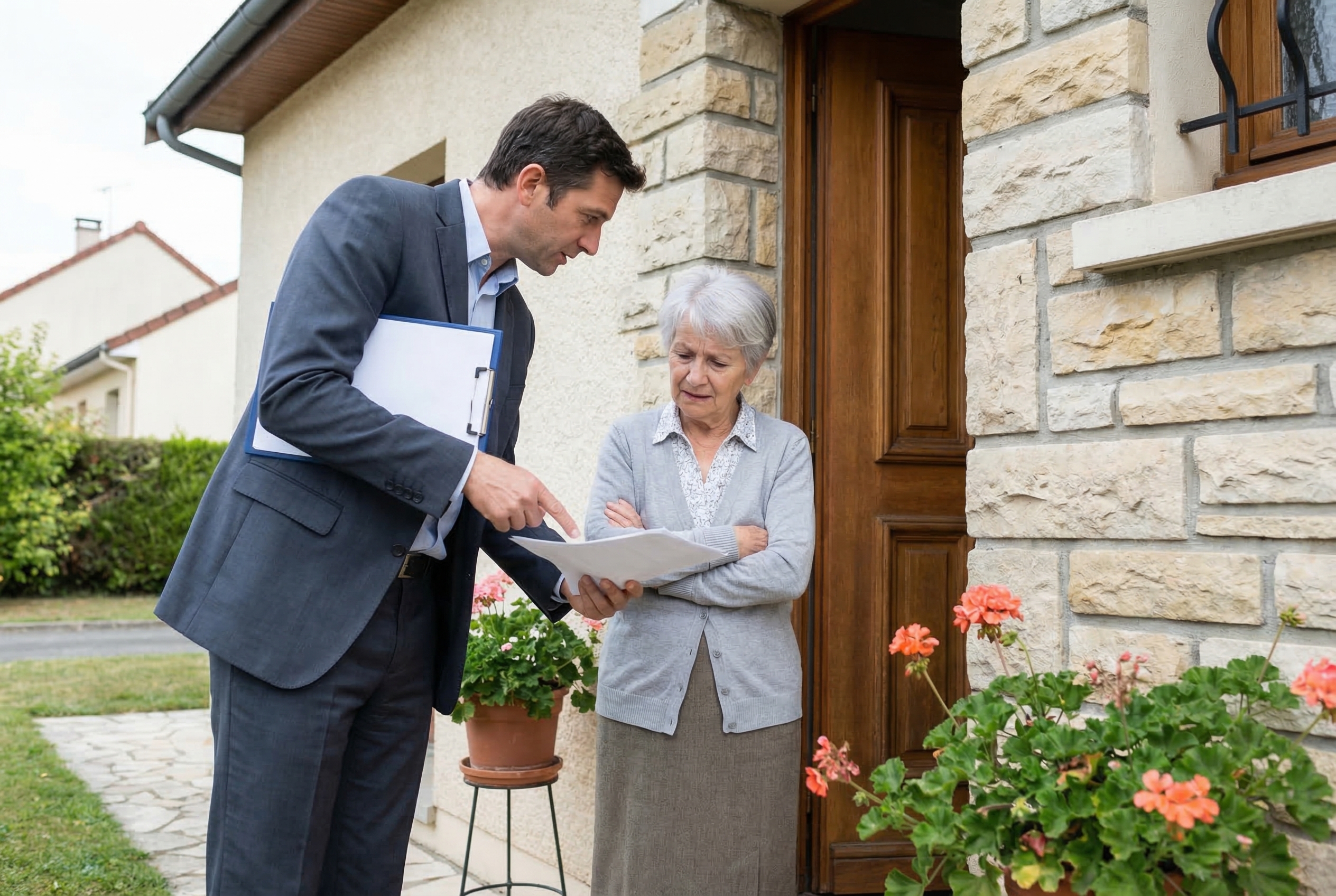 Démarchage abusif à domicile pour des travaux d'isolation